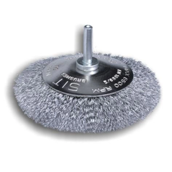 Vendita online Spazzola inox con gambo 6x25 art.CO90